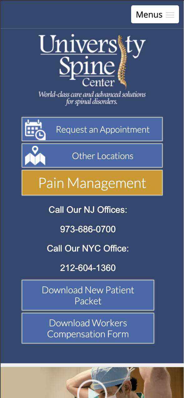 Example of a confusing mobile interface